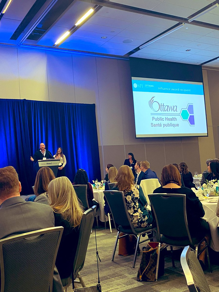 Congratulations to the social media team at @OttawaHealth on receiving the @mpiottawa #GMID2023 Influence Award 🏆 Thank you for helping us #EventProfs get back to meeting safely during and post pandemic 😷 #MeetingsMatter #MeetingsMeanBusiness