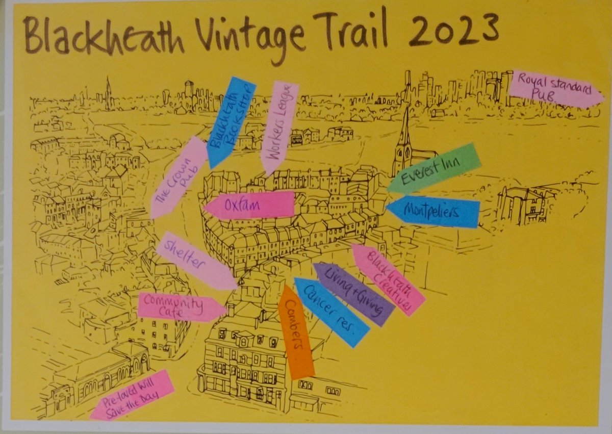 These local businesses are taking part in the Blackheath Vintage Trail 2023. This Saturday and Sunday. 12-5pm. The Royal Standard Pub are hosting a 49s, 59s, swing evening. And Mean Old Timers Classic Car Club will be driving around and parking up in the village.Enjoy #Vintage