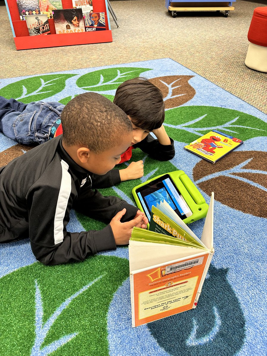 In honor of Women’s History Month, kinder classes heard Shark Lady and used Pebble Go to learn all about sharks. <a href="/KleinLibraries/">Klein ISD Libraries</a> <a href="/GreenwoodKISD/">Greenwood Forest</a>