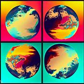 Digital_Warhol's tweet photo. Worlds Splitting. #AI #art https://t.co/x1GKp2buup