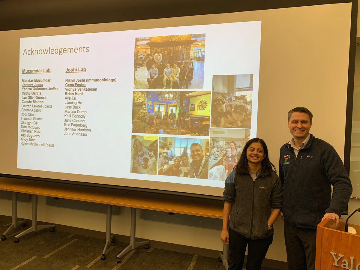 MuzumdarLab's tweet image. Bittersweet to say goodbye to postgrad @Dhruvishahh @Joshilabyale who was instrumental in building up our pancreatic organoid/transplant models for immunology studies. Tremendous scientist and person. We’ll miss her, but excited for what is to come in her PhD with @LabWilhelm!