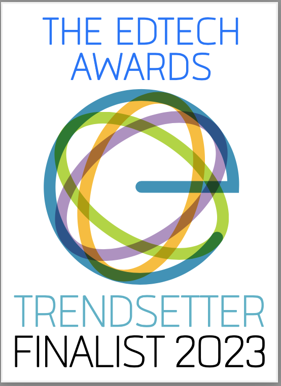 Excited to be standing alongside some great Edtech companies. Honored to have TeachMe TV selected as a finalist in two categories: The Cool Tool Award for e-learning and The Trendsetter Award for products or services setting a trend. Thanks <a href="/edtechdigest/">edtech digest</a> for the honor. #edtech