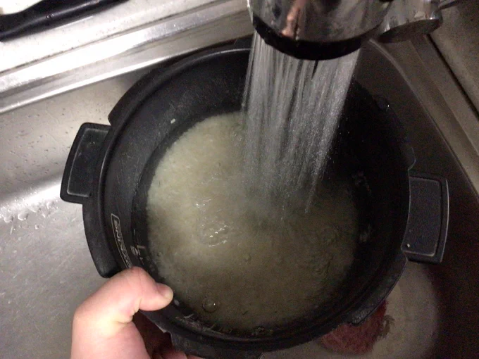 밥이 없는줄도 모르고…..반찬부터 만들생각을 하다니 