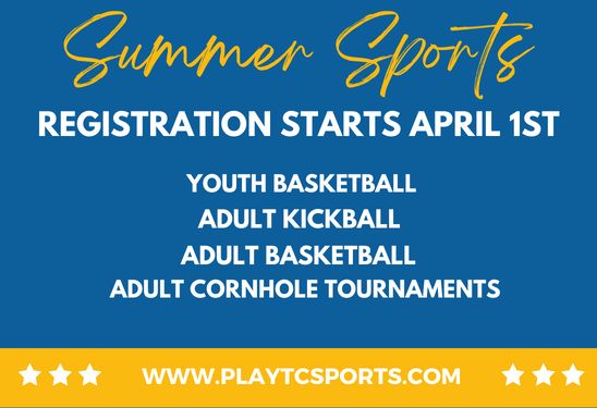 TheColonyTexas's tweet photo. Looking for a fun league to participate in this summer? Registration for our summer sports leagues start this Saturday, April 1! For more info, call 972-625-1106 or visit https://t.co/npq0YTSeKr. #PlayTC! https://t.co/aBCrfh8IyZ