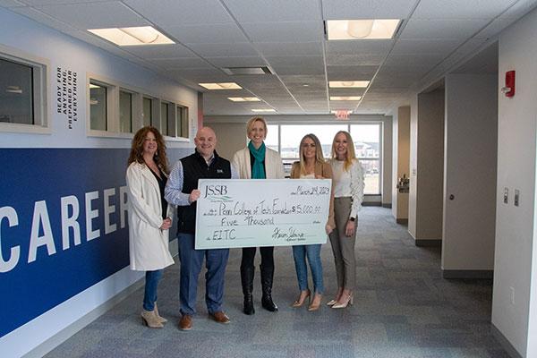 PennCollege's tweet photo. Thank you to our longtime supporter Jersey Shore State Bank for their generous donation to benefit Penn College Dual Enrollment for high school and career technology students #PCTgrateful https://t.co/62O7NIcaRo