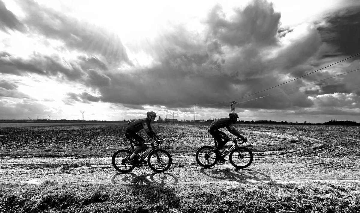 A big shift on the cobbles for Joshy and Filippo Ganna today