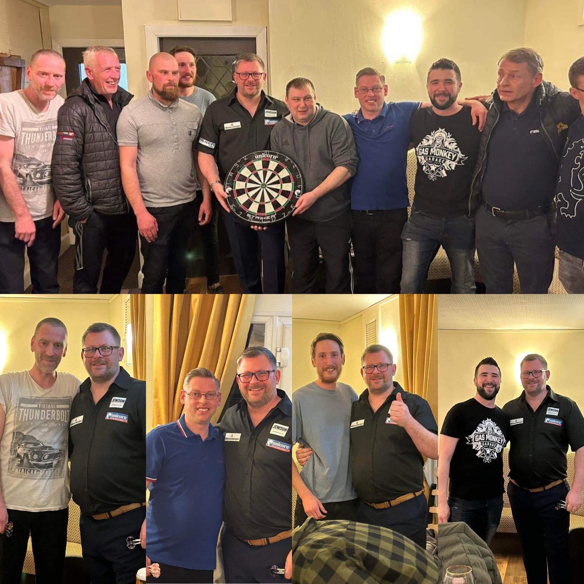 Thank you to <a href="/JamesWade180/">James Wade</a> for a fantastic evening at the Canal Tavern. 
Great to see some new faces as well as our regulars! 
Funds raised go to support our local football club <a href="/OfficialKAFC/">Kidsgrove Athletic FC</a>