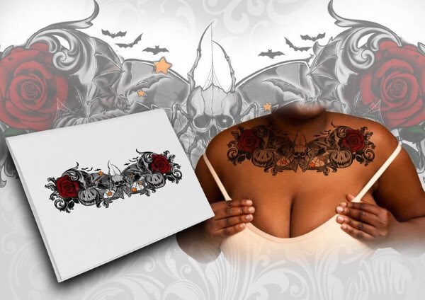 Tattoo design done for a respective client.                                                                 If you looking to get any kinda graphical stuff feel free to dm me. ♥️. #graphicart  #GraphicDesign #tattooart #tattooartist #gfx