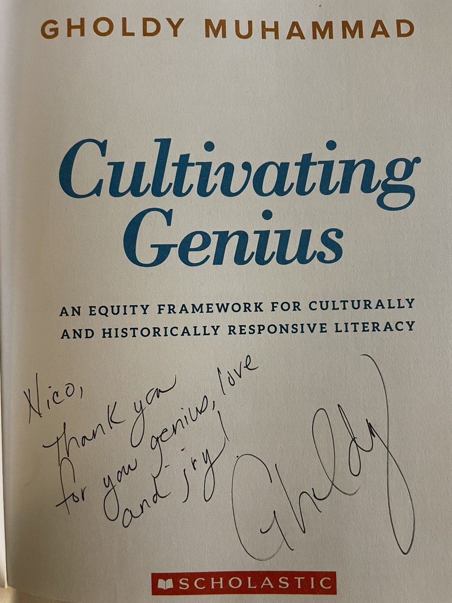 pathsofreverie's tweet photo. #Blessed to soak in the wisdom of @GholdyM today at the #SELinAction conference! Feeling galvanized to push through the hurt-pain-harm of academia, advocating for caring curriculum that cultivates the genius and joy of our multilingual learners. @NovoFoundation @ed1stconsulting https://t.co/o4rpyOQog2
