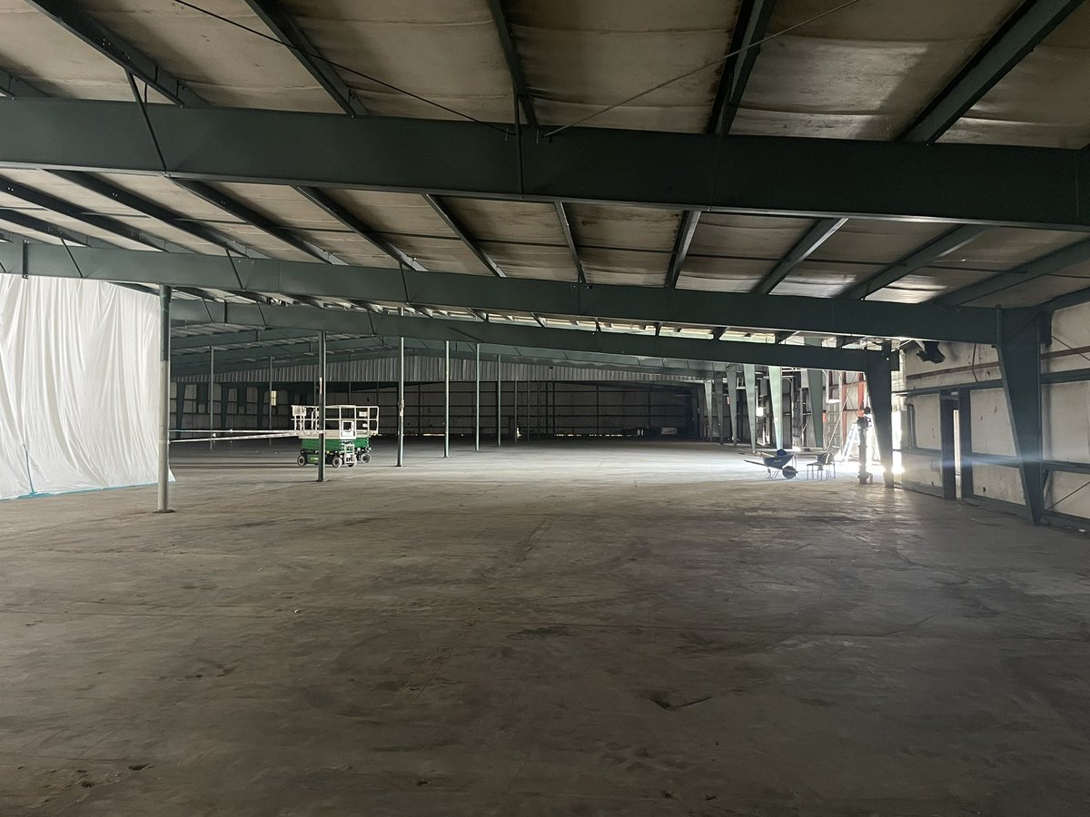 RobSmit51470353's tweet photo. The new Career and Technical Ed. Center we are building in Lauderdale County is nearing the completion of the 1st phase - deconstruction!  The building is now a shell and a blank canvas! #LCSDNextlevel https://t.co/UNldDD9yx4