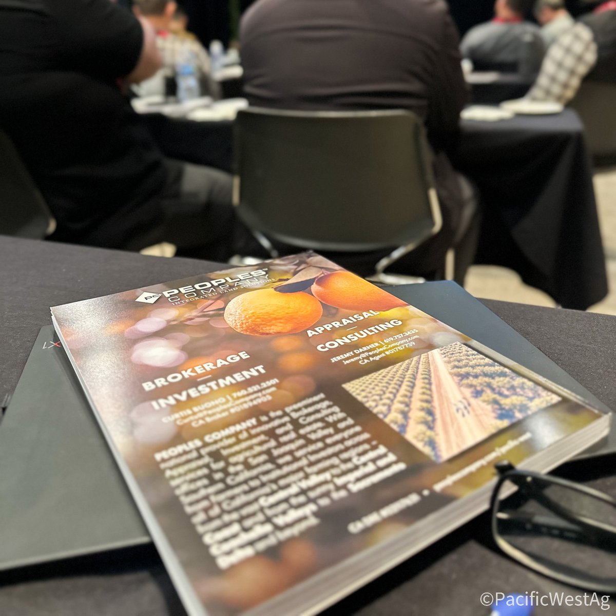 PacificWestAg's tweet photo. We are excited to be attending and sponsoring the California Chapter of the ASFMRA’s excellent 2023 Outlook Conference in Modesto, CA!  

#PacificWestAg #PeoplesCompany #ASFMRA #CaliforniaASFMRA #OutlookConference https://t.co/EOBShjAsey
