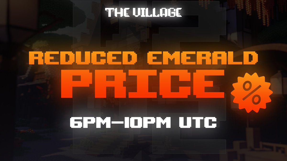 TheVillageArbi's tweet photo. After a day of bug fixing.🛠️

Tomorrow, there will be a reduced $emerald mint price for a limited time from 6pm utc to 10pm utc💵 https://t.co/WM1uNdyDqh