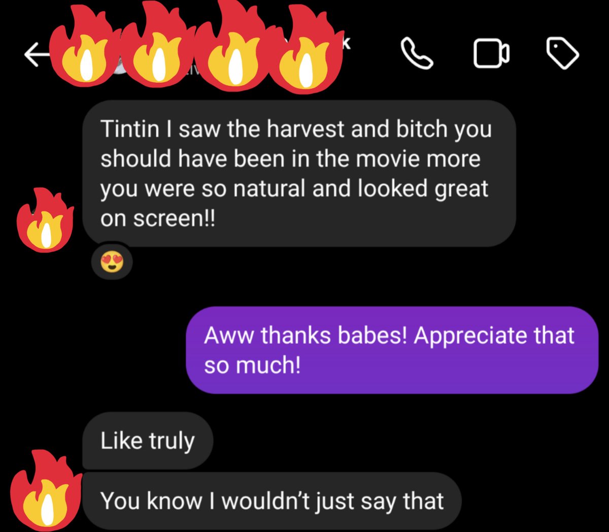 TINTINVMAKES's tweet image. Couldn't make it to #Outfest last night but my amazing &amp;amp; supportive friend caught the film I'm in and sent me this!  😭😭😭