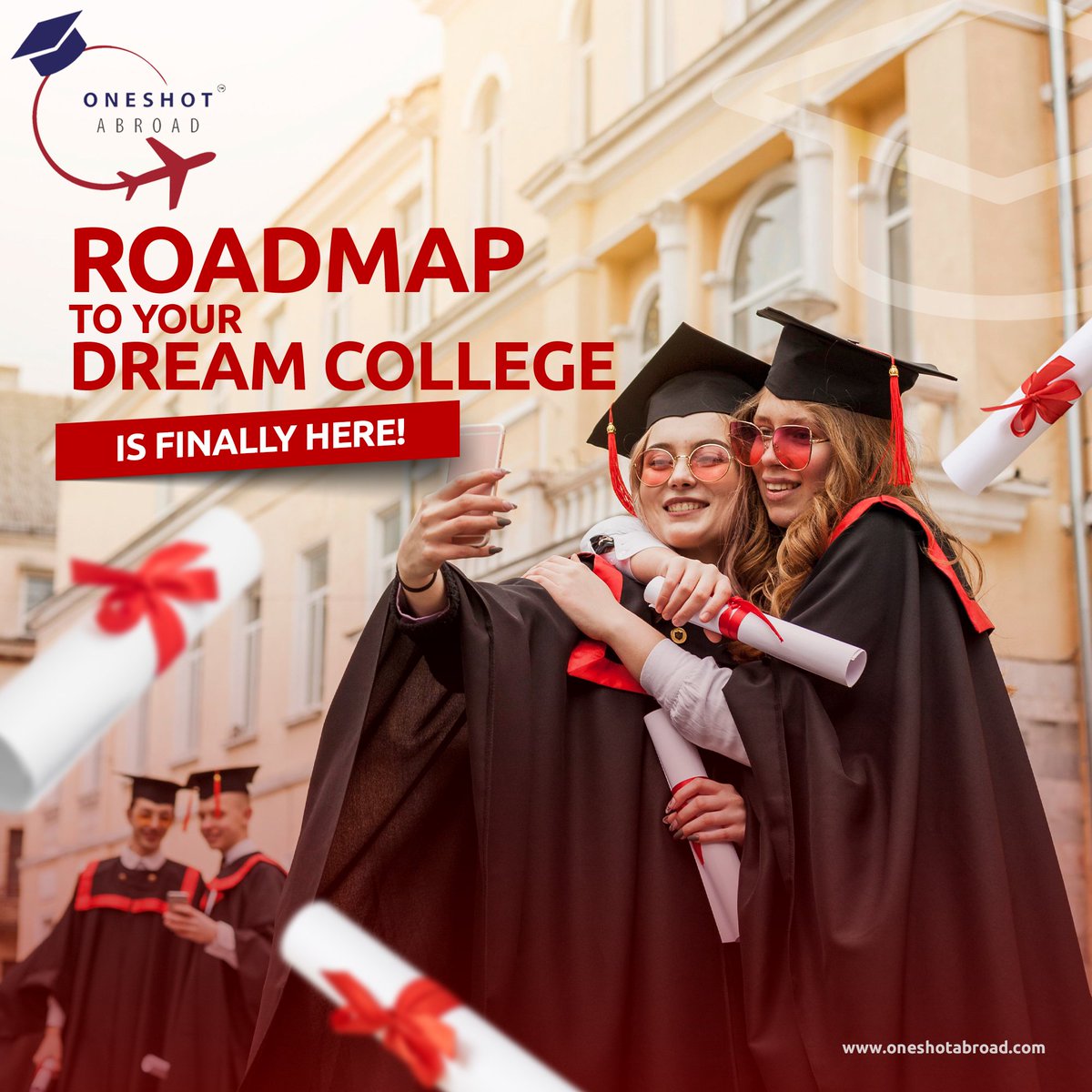 RoadMap to your Dream College is finally here!

Enroll Now @oneshotabroad 

.
.
.
.
.
#studyincanada #studyinuk #studyinusa #studyabroad #expertcounsellor #expertcounselling #studyabroadconsultants #education