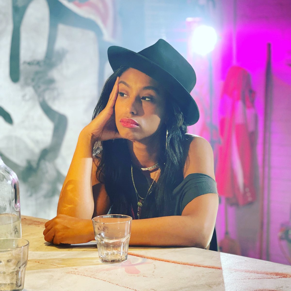 BushwickJodi's tweet photo. Is it Friday yet?  …Asking for a fellow outlaw 🌵.
.
Bushwick Jodi is the first ever all-female Spaghetti Western set in an urban environment.
.
#BushwickJodi #TheGoondocks #ShortFilm #Western #SpaghettiWestern #Bushwick #Brooklyn #FemaleCast #UrbanFilm #FilmFestival #IndieFilm https://t.co/g9PF0lHTGp