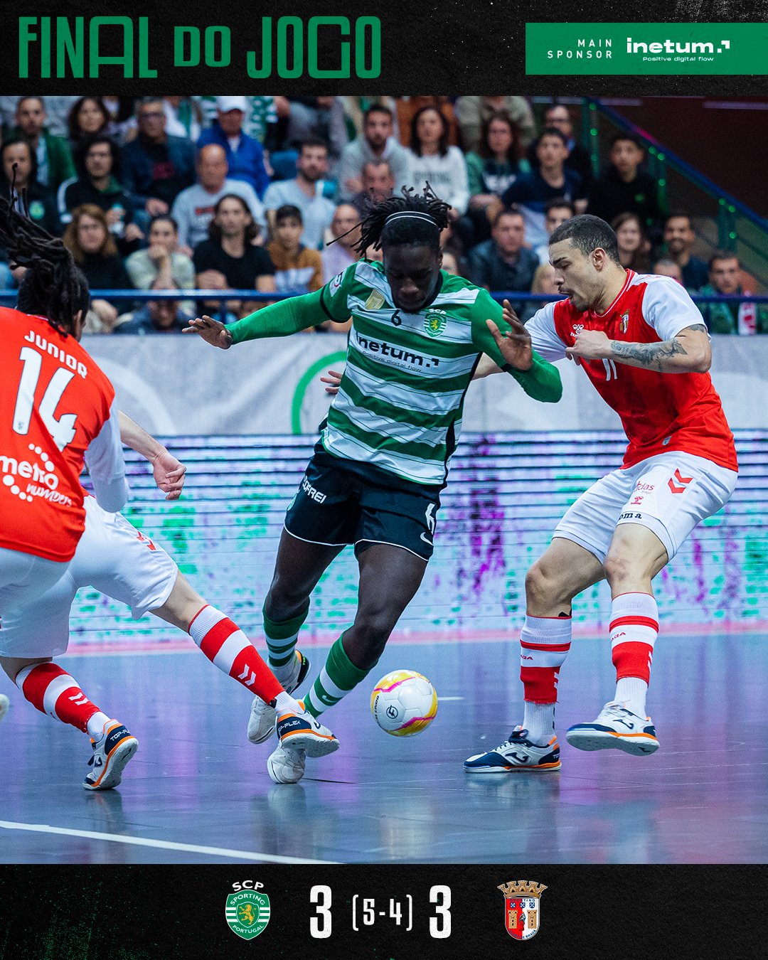 Sporting Clube de Portugal - Modalidades - Os Leões do #FutsalSCP empataram  frente ao CR Leões P. Salvo.