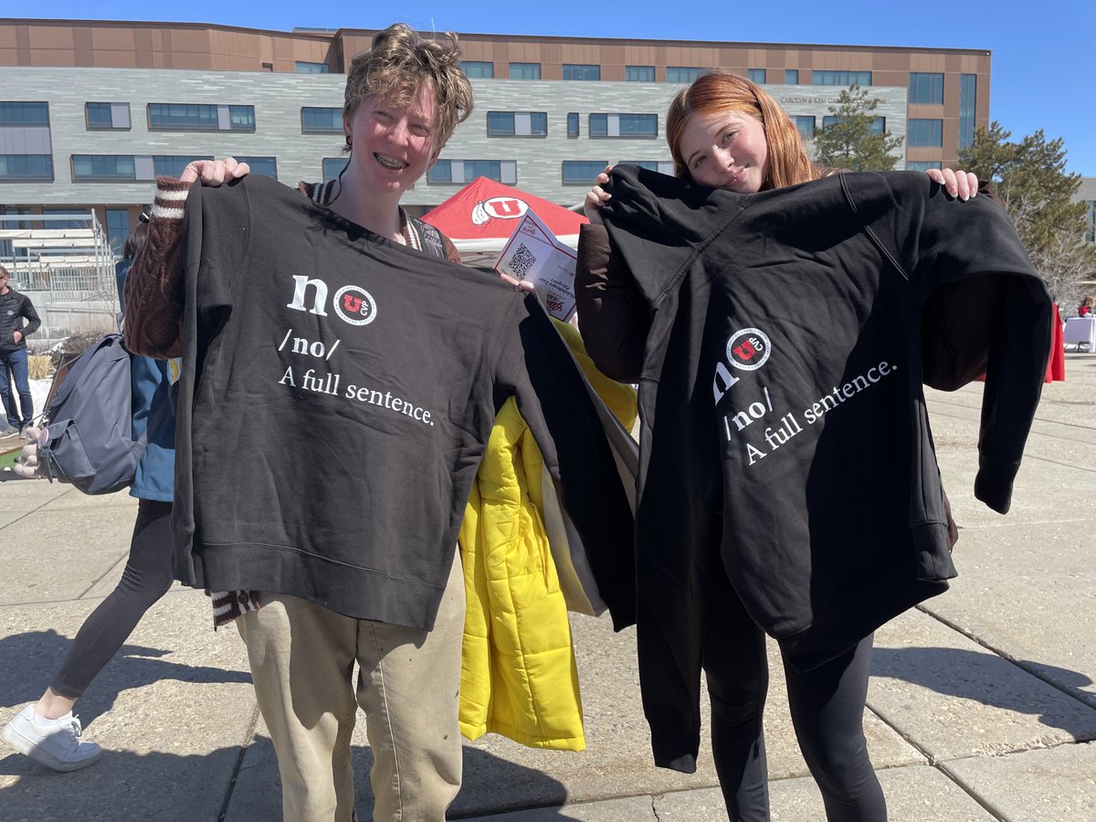 UofUCVP's tweet photo. Thanks to all those who donated to the MCVP on #UGivingDay to support our work to end sexual violence. And thanks to everyone who stopped by our table on Wednesday to learn more about what we do! @UUtah #preventharm https://t.co/YJPqIiQbhY