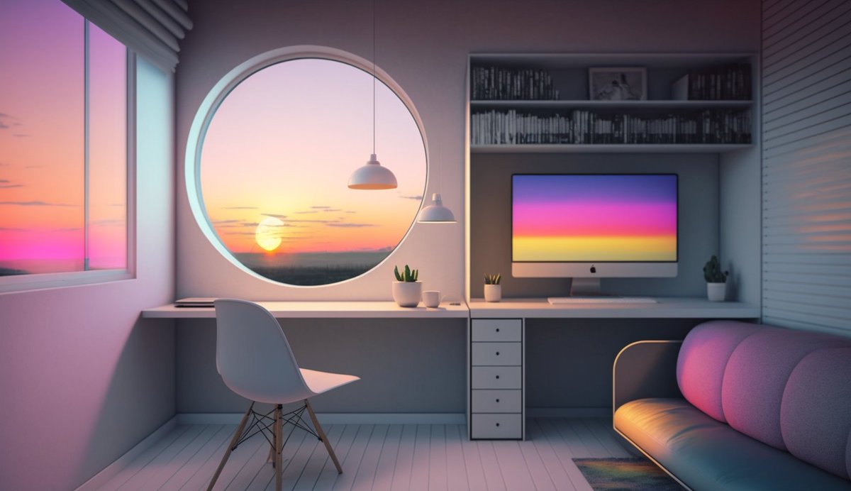 samislice's tweet photo. Created some new virtual meeting bgs for my @homeslice team today with #midjourney 😍💜 https://t.co/3iJTAHVHWl