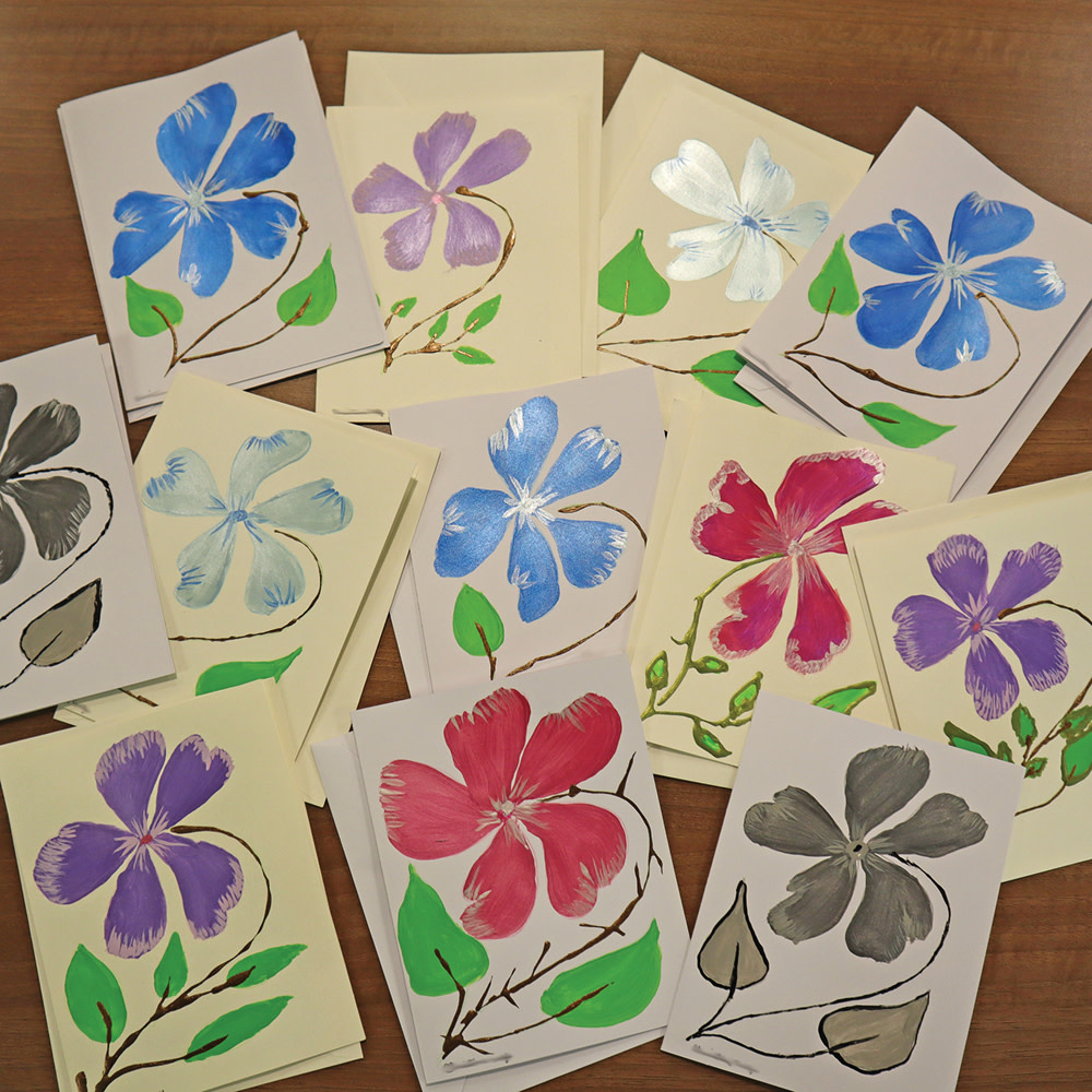 CCRIMoorhead's tweet photo. Check out these beautiful cards that were made and donated to us by one of the amazing people that we serve. What a thoughtful gesture! 😊 https://t.co/0cH3jBaDjF