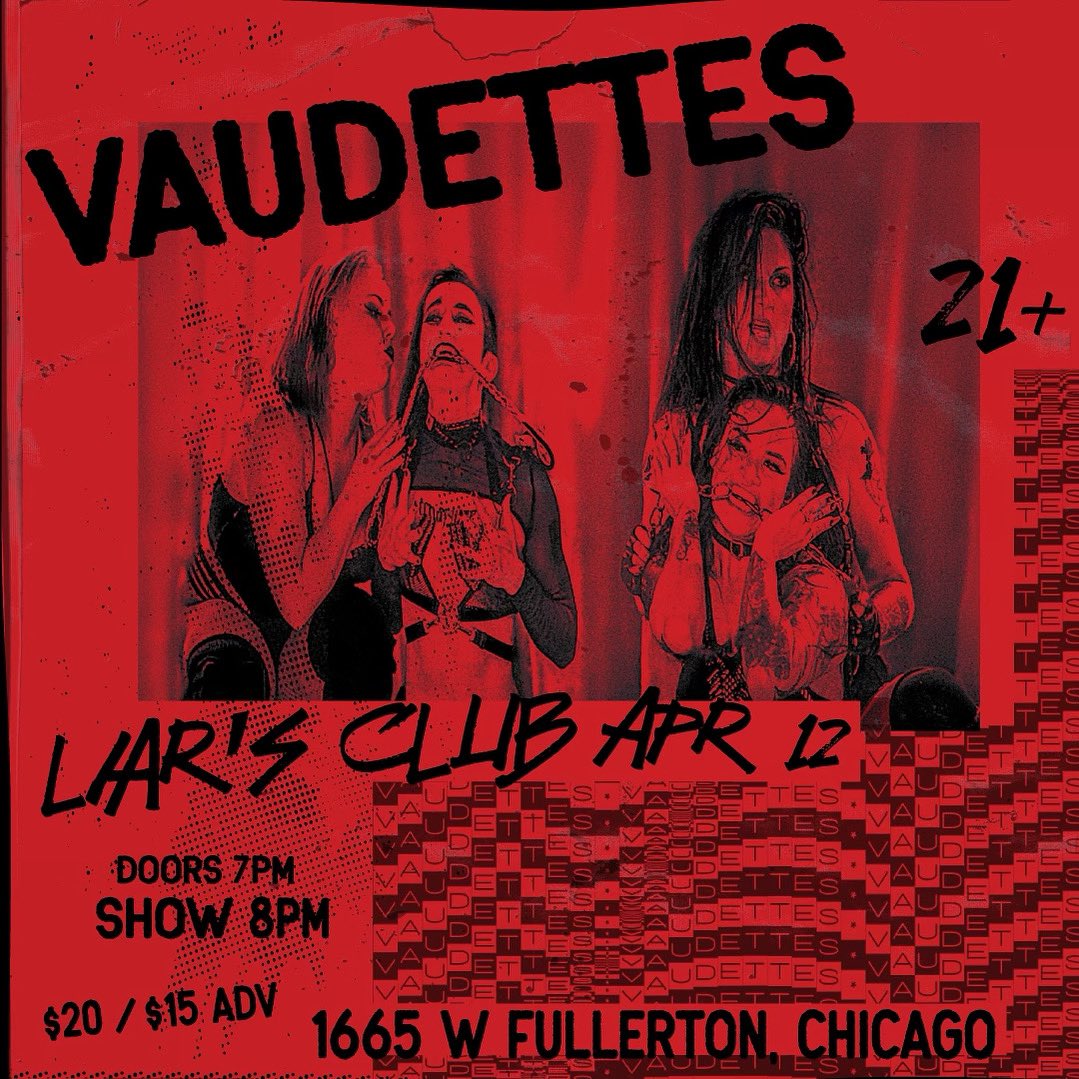 Catch US LIVE @LIARSCLUBTWITS  Less the TWO WEEKS AWAY. For a show unlike ANYthing you’ve ever seen. #promise 💋 visit vaudettes.com for tickets ❤️‍🔥