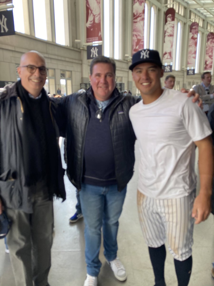 bshatel's tweet photo. What a day watching @Volpe_Anthony https://t.co/5G4fcZKuRm