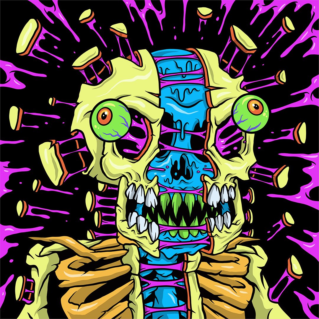 Toxic Skulls Club tweet media