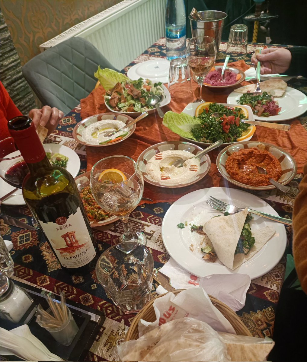 sim010101's tweet photo. 🌃 Night out with the #ARDESProject Team after a fruitful day working on PR2!
#Consortiummeeting 3 in  #Cyprus
Thank you @RamiCyprus for the great  hospitality, food and atmosphere at Fanous restaurant!
#Art #Design and #sustainability 
https://t.co/f5aOVtPZQp https://t.co/OPavhNwM4X