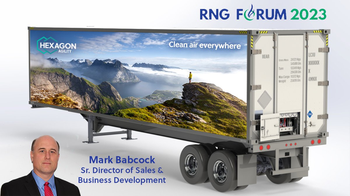 Join our own Mark Babcock on April 5, 2023, at 10:30 AM EST, for his presentation 'Mobile Pipeline® Solutions for First Mile transportation of  RNG' at RNG Forum. #RNG #CleanAirEverywhere Register now ow.ly/tw2q50NwwlO