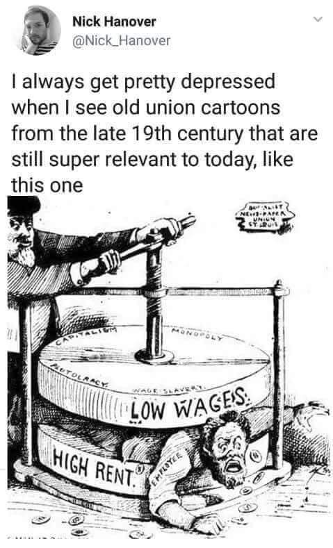 anarchistCC's tweet photo. What my landlord is trying to do right now. https://t.co/pX7SEBCg9j
