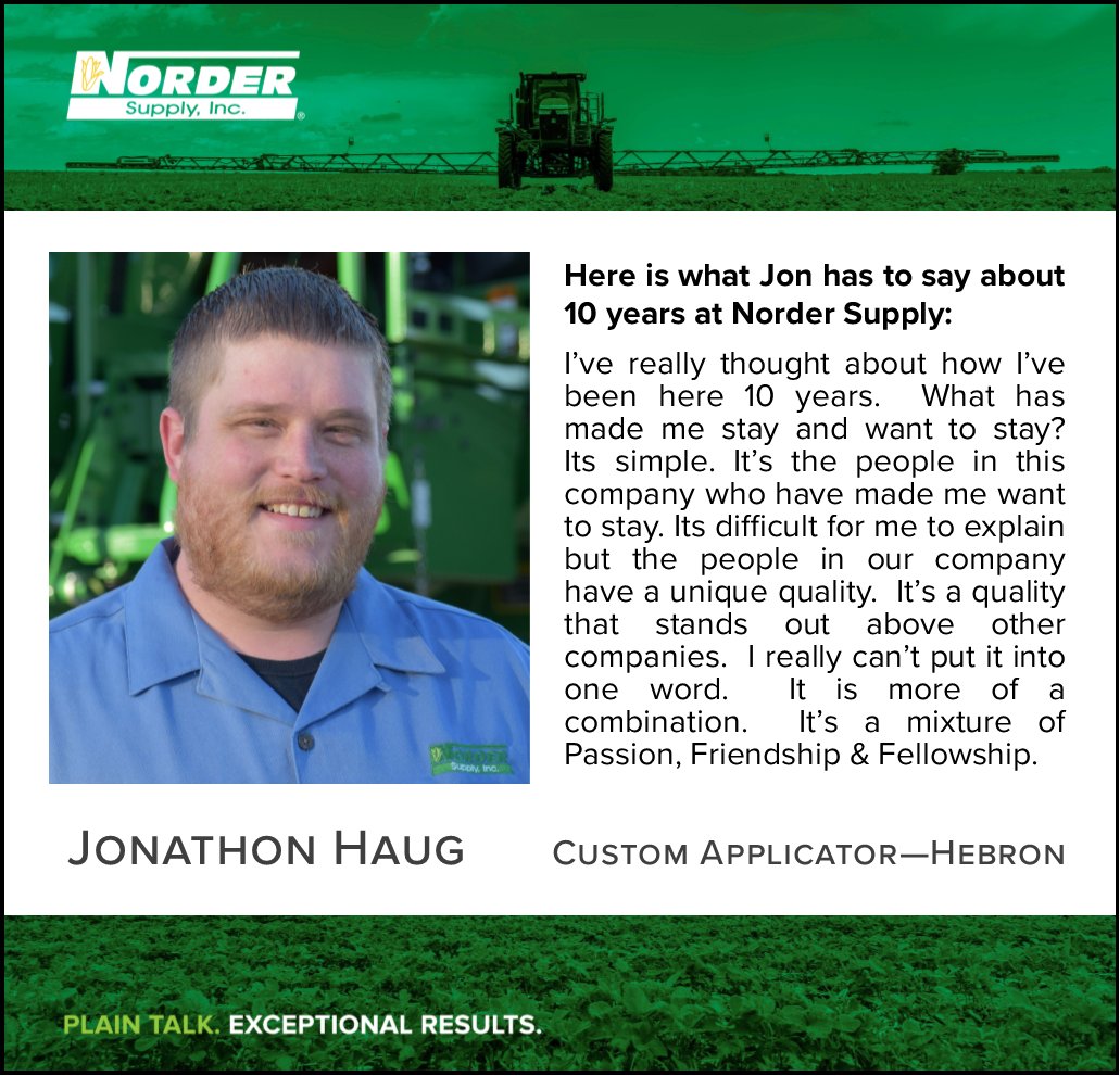 Ever wonder what it might be like to be part of the Norder Supply team?