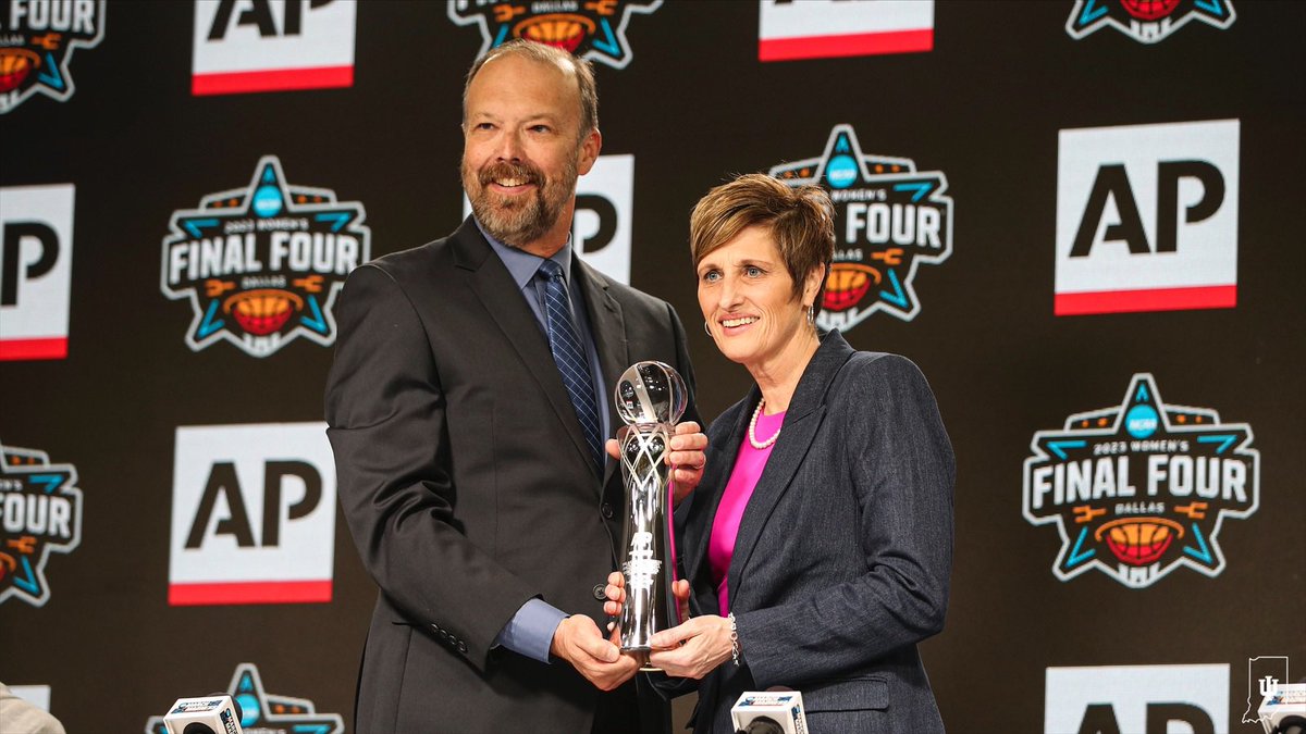 The <a href="/AP/">The Associated Press</a> Women’s Basketball Coach of the Year. 🏆