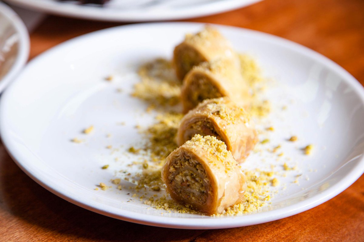 It's like a high-five for your mouth: Pistachio Sea Salt Baklava