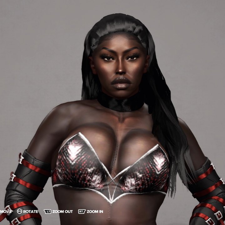 barbiesflair's tweet photo. just a rough draft..

#WWE2K23 🕷 https://t.co/vQIdzbrgB0