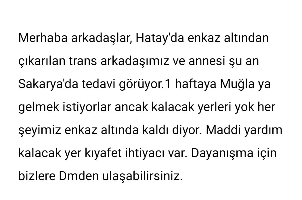 ‼️Dayanışma çağrısı‼️