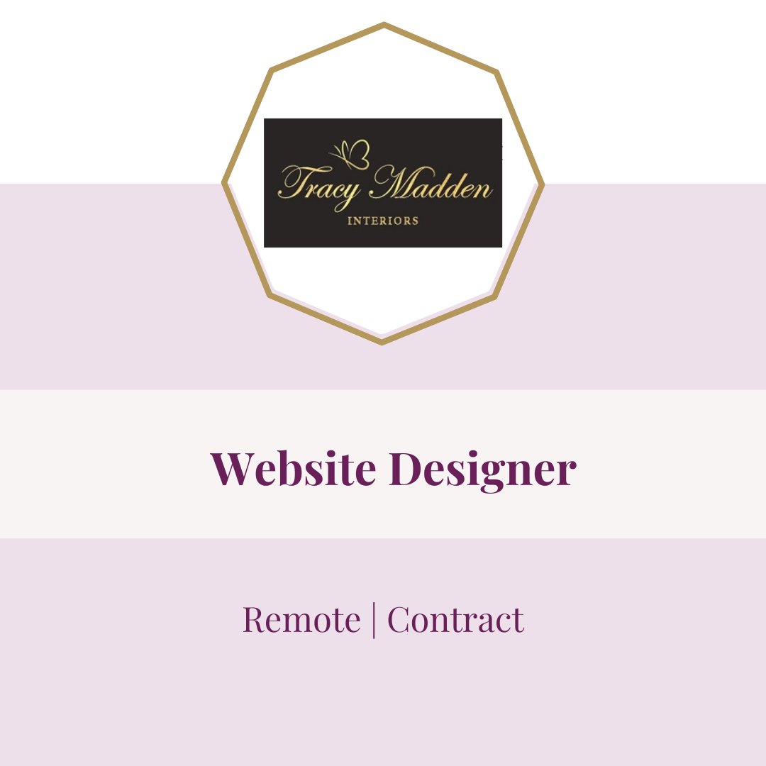 🚨WEBSITE DESIGNERS🚨Brisbane interior decorator, Tracy Madden is searching for a website designer to showcase her high end interior decorating service in a one page website. 

Apply via the jobs board 🔗#linkinbio

#jobsforher #newjob #hiring #jobsearch #jobseeker #australiajobs