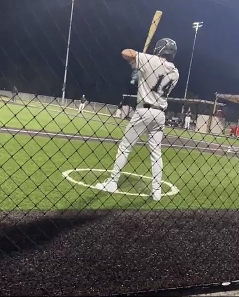 Sophomore Nick Lucus forgets turf cleats 6 hours away so decides and wears Jordan 1s.