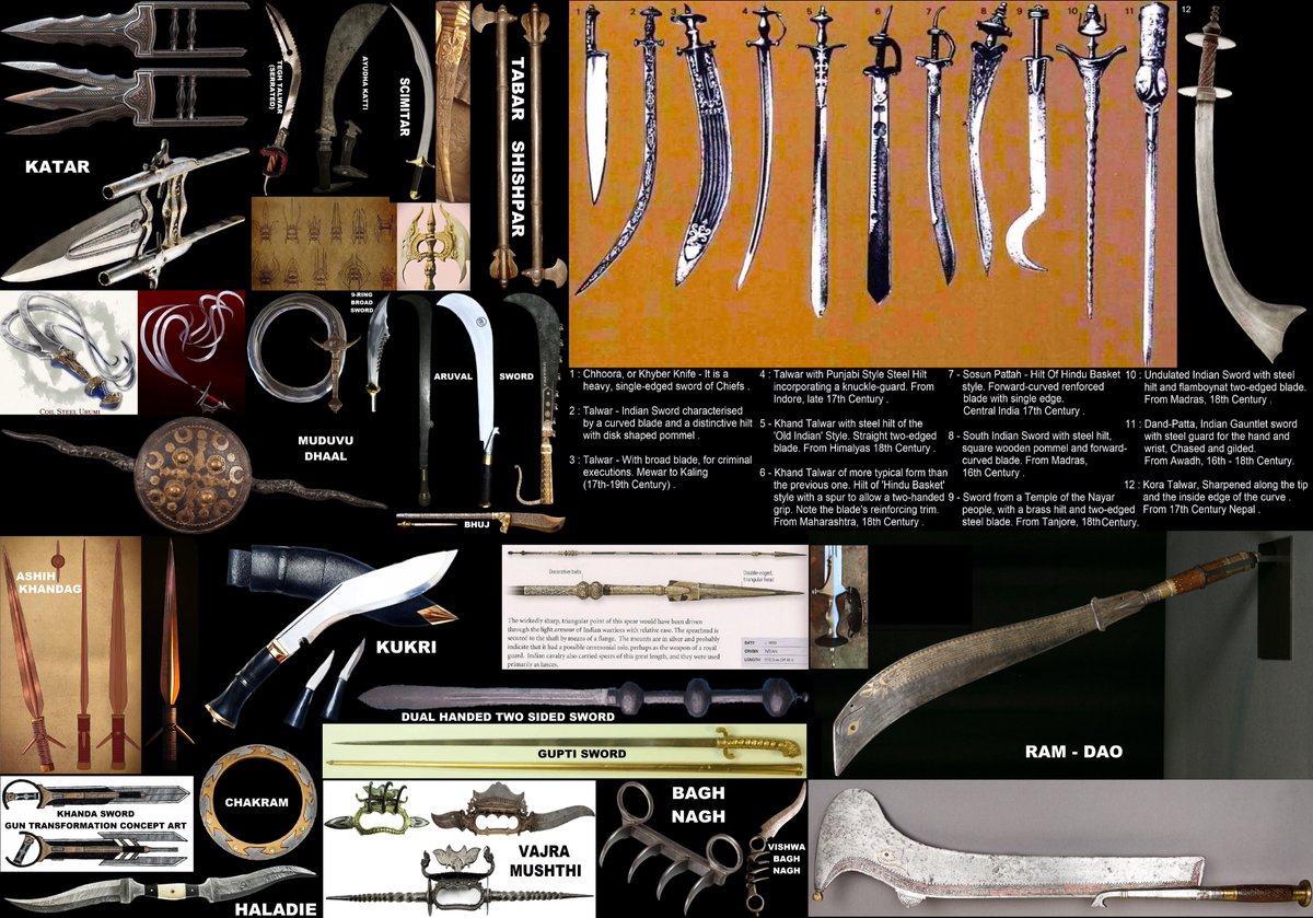 BasedBinkie Closed) on Twitter "Researching Indian weapons