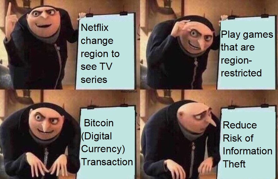 iRocketVPN's tweet photo. 🧐Do you know What can you do with a VPN?
 #Netflix #Gameplay  #Bitcoin  #informationsecurity 
 #VPN  #irocketvpn https://t.co/65ui7bdrQo
