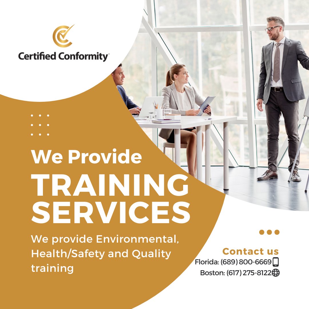 Contact us today certifiedconformity.com/contact/ 

#iso #isocertification #certification #training #certificationbody #business #improvement #assessment #isocertificationbody #quality #isocertified