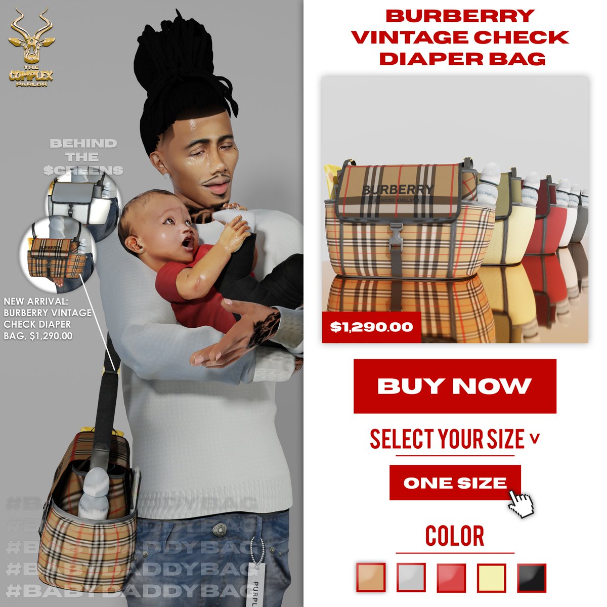 ComplexSims's tweet photo. the #BABYDADDYBAG is now available on my patreon โค๏ธ
-
https://t.co/v2tq5QUC2i ๐ค
-
#thesims4infants #infantupdate #blacksimmer #urbancc #sims4mods #mods #ts4 #thesims https://t.co/zPjiPf2AlB