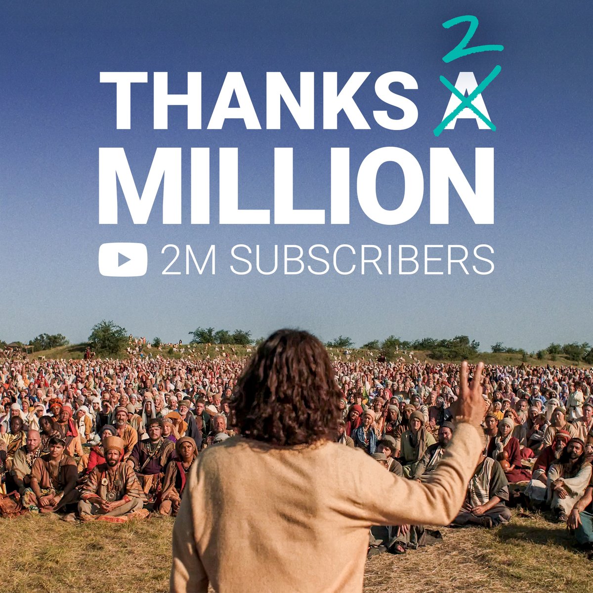 If you're already one of our two million YouTube subscribers, THANK YOU. And if not, consider this your invitation. We'll be releasing a lot of great content on the way to Season 4, so don't miss out. Just search "The Chosen" on YouTube, and subscribe.