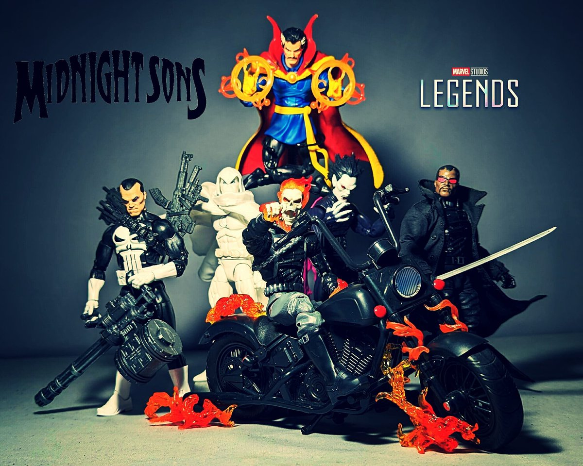 pats_hobby's tweet photo. "MIDNIGHT SONS"
Punisher/Moon Knight/Dr. Strange/Ghost Rider/Morbius/Blade
*WIP
#MarvelLegends #Comics #ModernAge #TeamSetup
#マーベルレジェンド #Marvel #マーベル #Classic #ActionFigure #Photography #Art #Toys #Display #ホビー #フィギュア
Follow @ IG⬇️
https://t.co/JfufDWyeYL https://t.co/oRFtTNzQjr