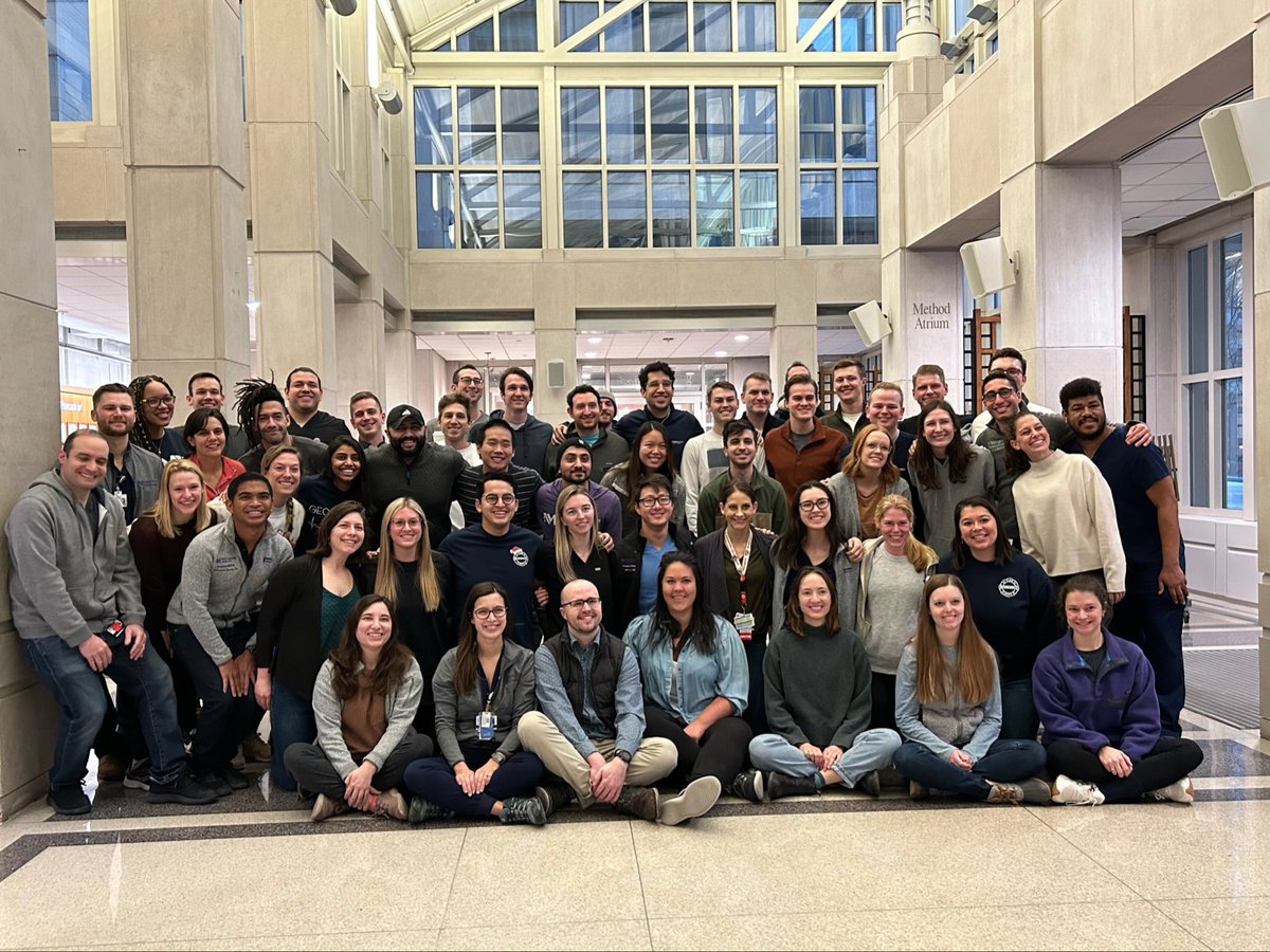 Happy National Doctor’s Day 🩺 To the incredible group of residents and attendings who teach us, work alongside us, support us, patiently listen to us, and even feed us - we could not be the doctors we are without you! #whyNUEM