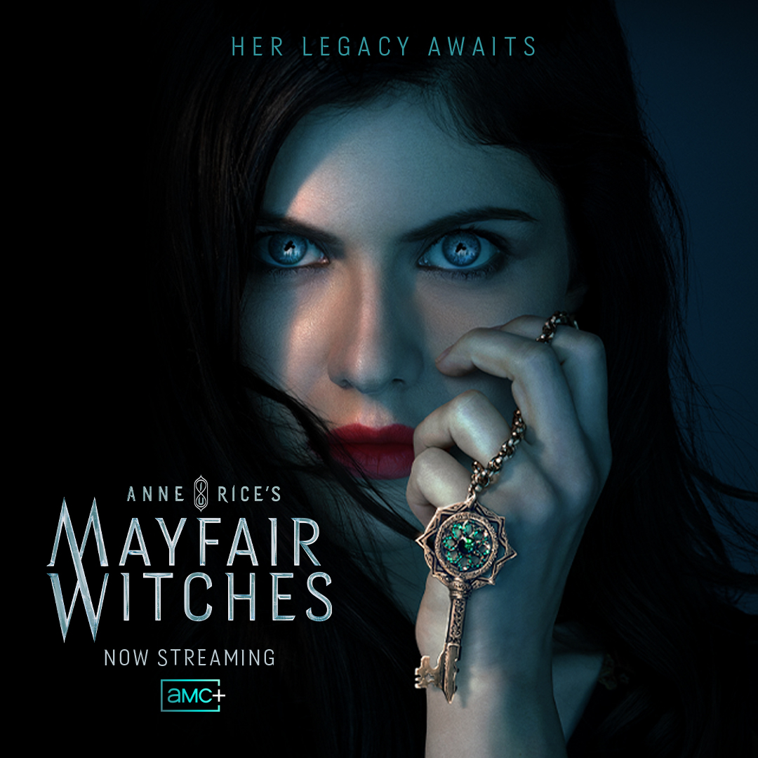 Episodes 1 &amp; 2 now streaming. New Episodes Sundays. 🖤

#amc #mayfairwitches #alexandradaddario #harryhamlin #annerice