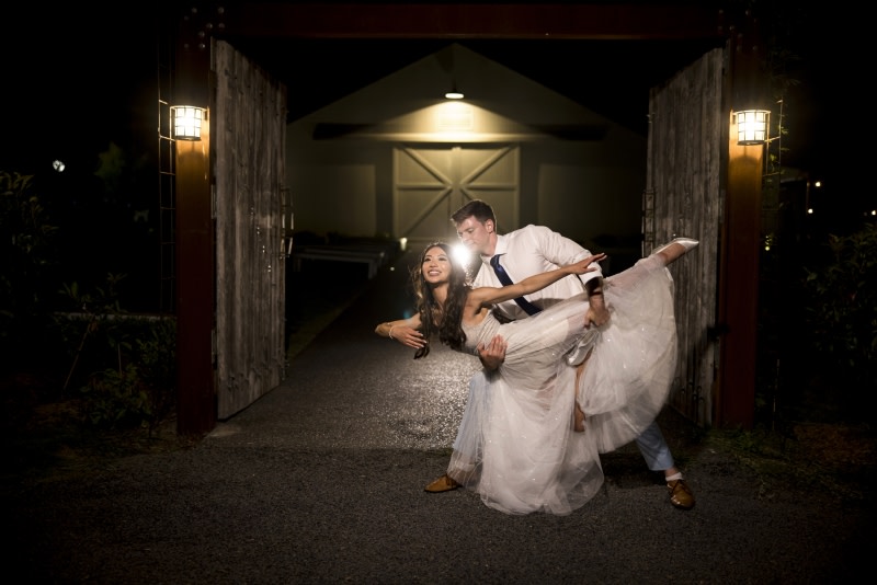 "Our first dance was by far my favourite part of the whole wedding! It was something I planned months in advance (but really thought about years in advance!). We got so many compliments on our dance and a few of my friends cried from how beautiful it wa... polkadb.com/3lVwGi9