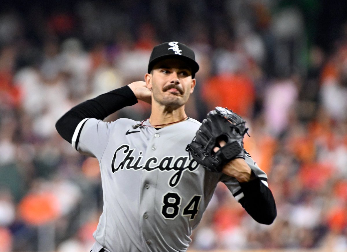 ESPNInsights's tweet photo. Dylan Cease: 6 1/3 IP, 2 H, 1 R/ER, 10 K; He becomes the 4th pitcher in American League history with 10 K and 0 BB on Opening Day

Astros snap a 10-game winning streak on Opening Day, was tied with the Boston Beaneaters (1887-96) for longest streak in MLB history https://t.co/i3Uz7v1rdw