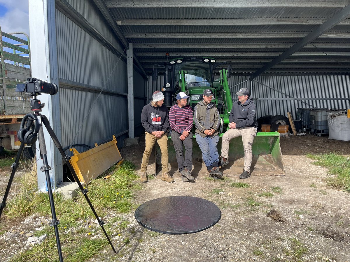 Filming for the virtual farm tour has begun at the Circular Head Beef Discussion Group. <a href="/DrRWSmith/">Rowan Smith</a> <a href="/DBellchambers/">Dylan Bellchambers</a>