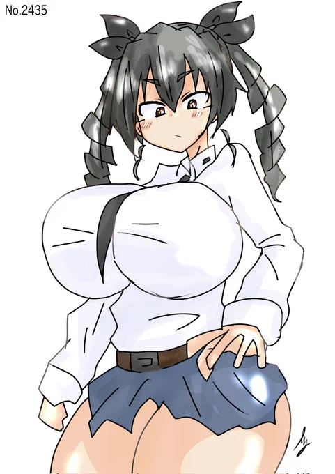 [素足アンチョビ]#1日1ドゥーチェ 