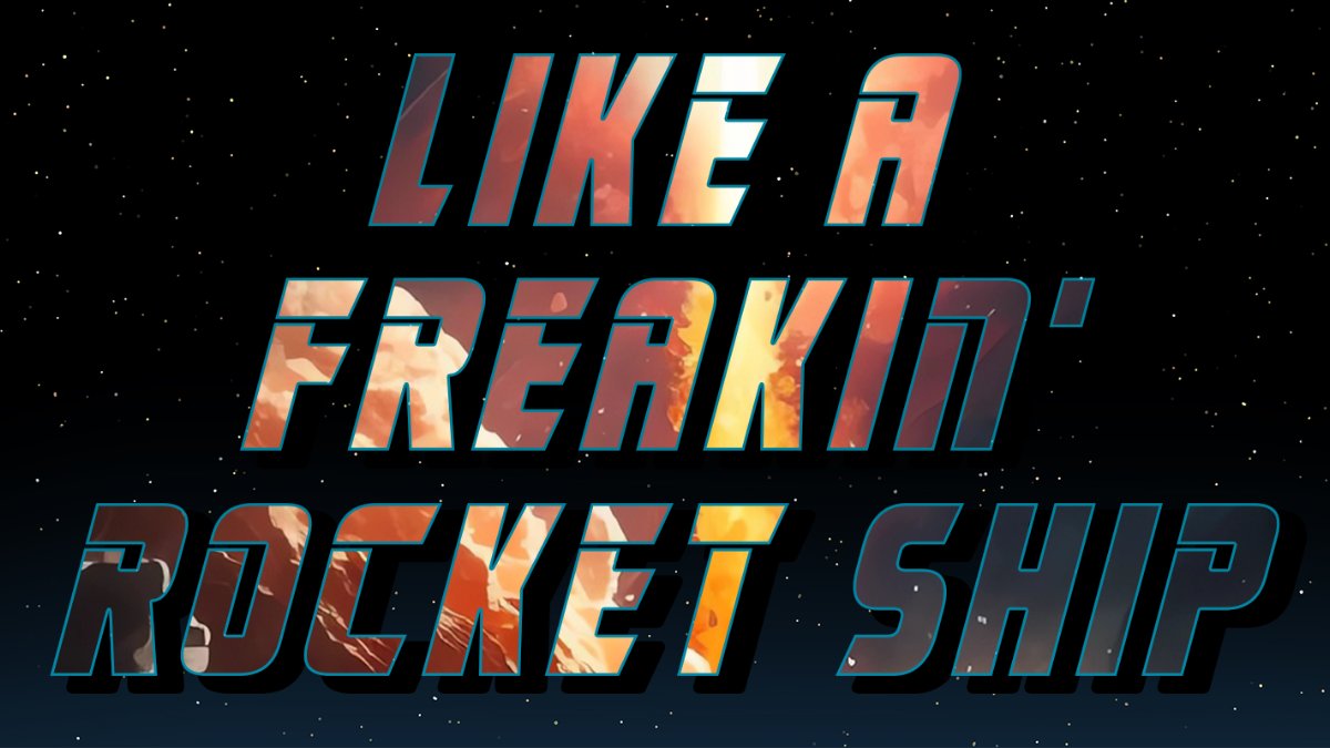 NLPEternal's tweet photo. NEW! "Like a Freakin' Rocket Ship"! - https://t.co/PwNsxURY5B https://t.co/UdCBR5TdSi