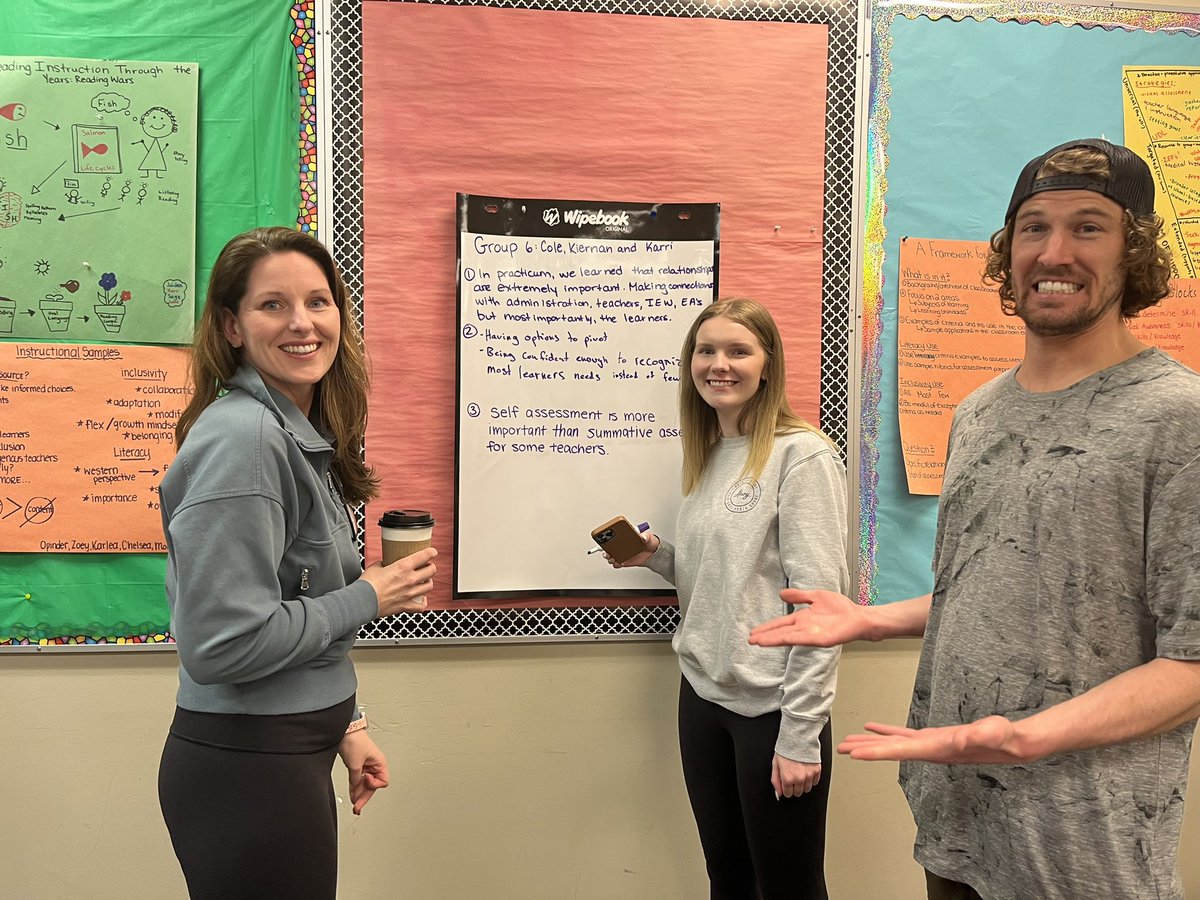 EducationUnbc's tweet photo. One more week left of Block 2 (of 5) in the BEd Program in Prince George. #unbced https://t.co/ZsQY7vIS9x